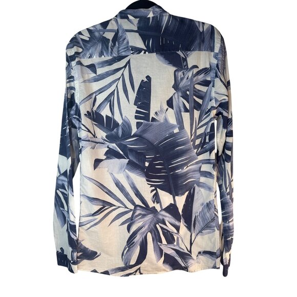 2/$30 ZARA Womens Medium Slim Fit Cotton Button-Up Shirt - Picture 3 of 11